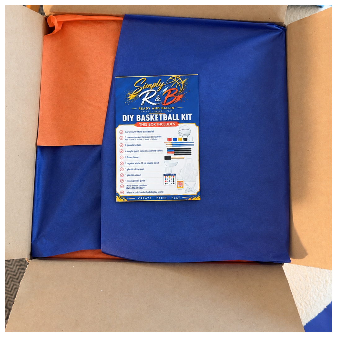 DIY Basketball Painting Kit